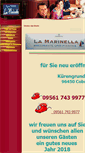 Mobile Screenshot of la-marinella-coburg.de